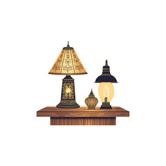 Obraz premium Lamp PNG