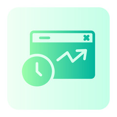 Future gradient icon