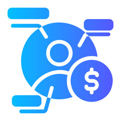 Curriculum Vitae  gradient icon