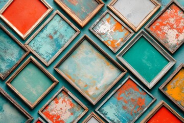 A studio presents an array of stylish and contemporary picture frames in various sizes, ideal for showcasing treasured memories or artwork against a white backdrop