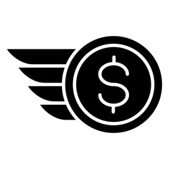 Remittance Glyph Icon