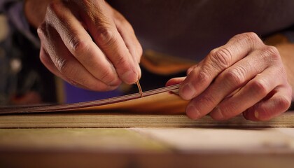 The sculptor's dedication shines in each intricate line.  