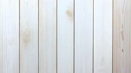 Obraz premium Vertical White Wood Plank Texture Background Showing Detailed Surface and Grain