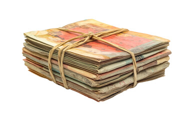 A Neatly Bundled Stack of Joss Paper