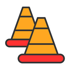 Traffic Cone Icon