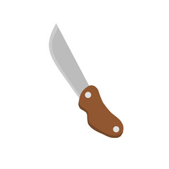Illustration of a Kitchen Knife