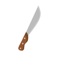 Illustration of a Kitchen Knife