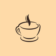 Premium Coffee Shop Logo Vector. Barista, Café and Espresso Branding Design