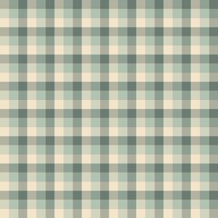 Pattern checkered seamless. Green  and milk checkered.  Fashion print design. For fabric, paper gift, textile, fashion design, home decor, creative works.
