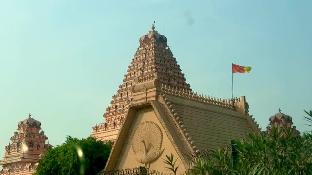 Temple of Lord Shiv Indian god at Chhatarpur in India