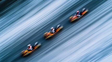 Dynamic Kart Racing Through a Tight Curve