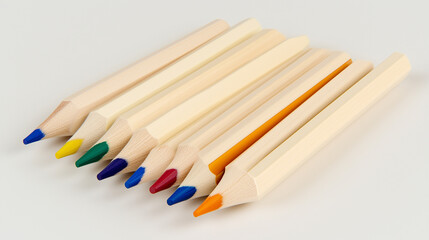 色鉛筆-クレヨン