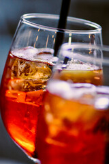 Aperol spritz, The classic italian aperitif.
