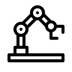 task automation line icon