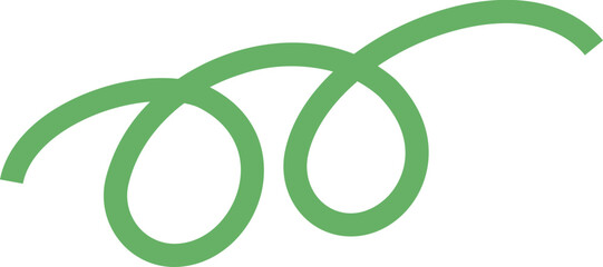 curve,wave,green