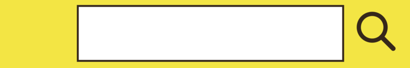 Obraz premium yellow search bar