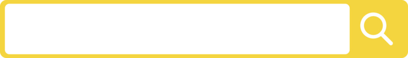 yellow search bar