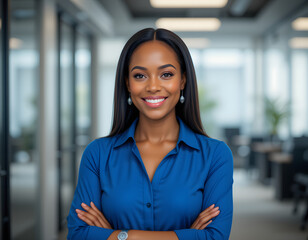 African business woman ceo corporate leader