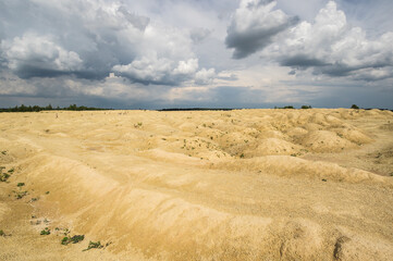 View of Bornitskiy sandpit