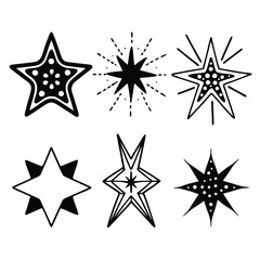 Obraz premium set of stars