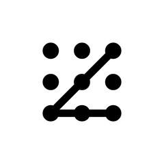 Pattern Lock Icon
