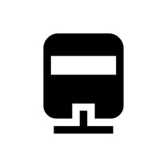 Fototapeta premium Monitor Icon 