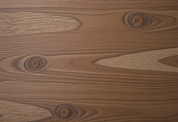 Fototapeta premium A smooth brown wooden surface with fine grain patterns and a polished texture. The clean, uniform wood creates a warm and natural background.