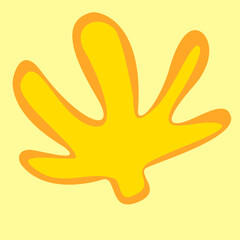 abstract yellow background