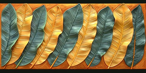 Pattern leaf background green plant tree abstract palm floral wallpaper flower foliage art jungle.