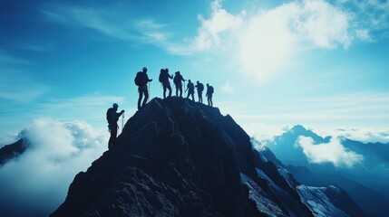 Team Summit Victory Mountaintop Climbers