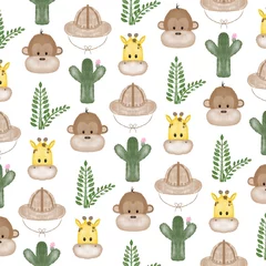 Wallpaper baby safari