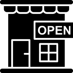 Store Open Icon