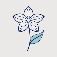 abstract flower vector illustration