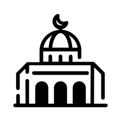 Mosque icon design	