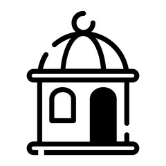 Mosque icon design	