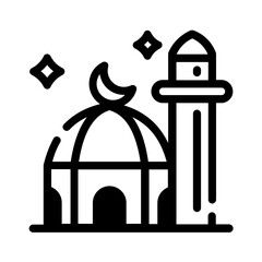 Mosque icon design	