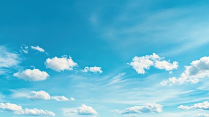 Fototapeta premium Serene cloudscape over open sky nature photography bright day tranquil environment aerial view atmospheric beauty