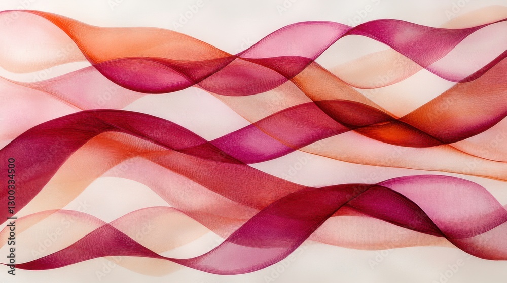 Poster artistic patterns with dynamic lines on white background
