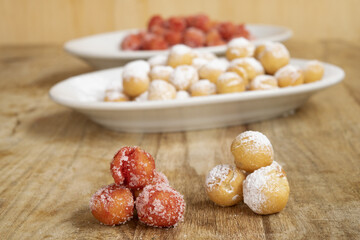 carnival damselfish with liqueur and white