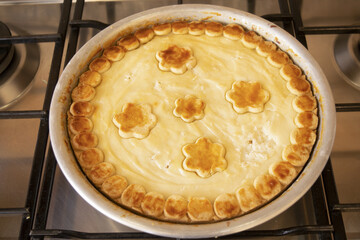 homemade ricotta tart