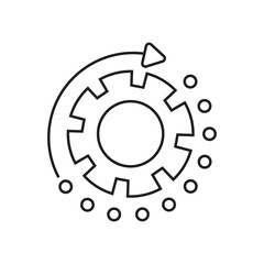 Information Technology Icons. Contains cloud computing, IT manager, big data, data analysis, internet, network security. Flat vector