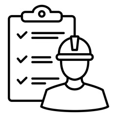 Quality Qontrol Outline Icon