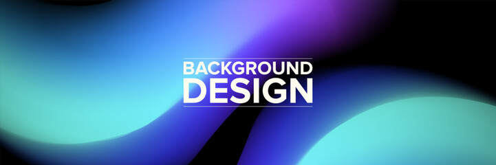 Modern abstract background for presentation design, dynamic shapes composition. Vector illustration