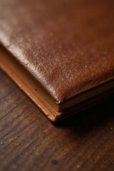 Dense brown fabric with thick binding, close-up macro shot , fabric, detail, thick