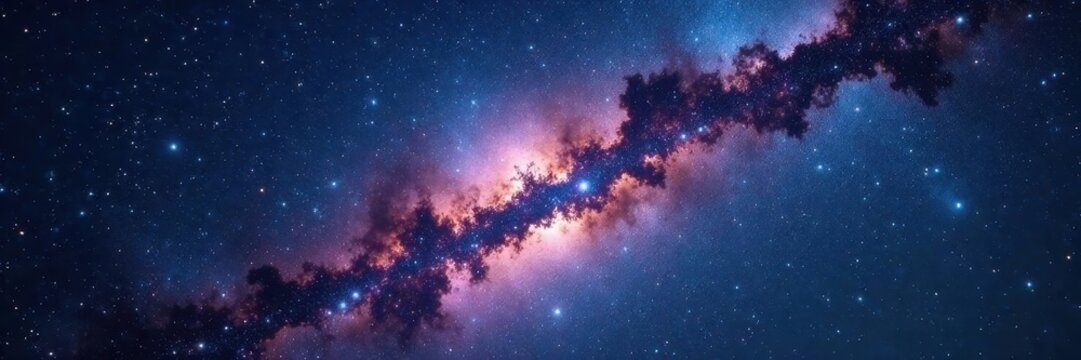 Cygnus constellation against Milky Way backdrop, science, open clusters