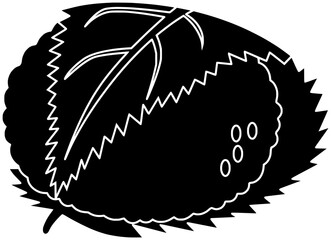 mochi illustration food silhouette japanese logo sweet icon pink outline sakura japan dessert asian traditional wagashi rice snack spring shape with vector graphic background