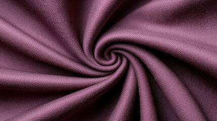 Fototapeta premium Swirling Amethyst Fabric Textile Abstract Artistic Pattern Backdrop Design Texture Close Up Material