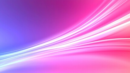 Abstract Pink and Purple Swirling Light Streaks Background