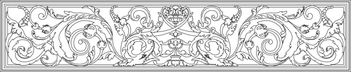 sketch vector silhouette illustration background pattern seamless abstract modern classic vintage