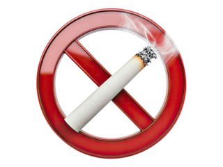 3d no smoking icon